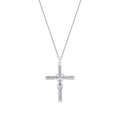 0.16 ct. Diamant Kreuz Halskette