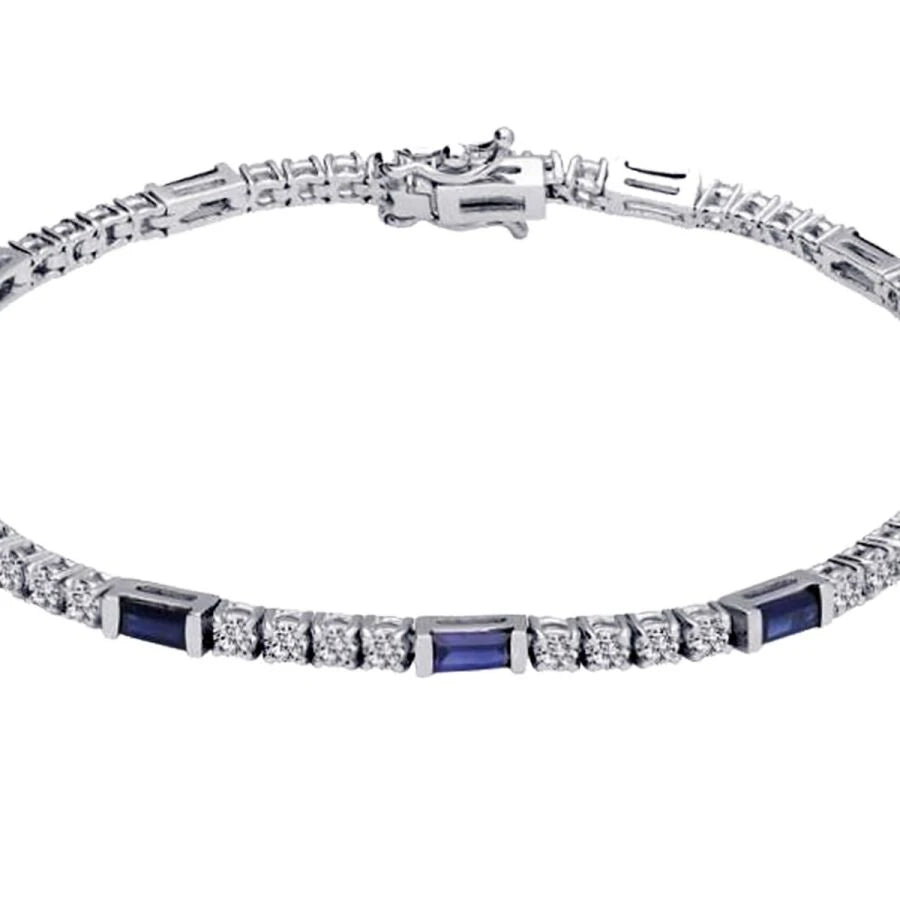 3.15 ct. Diamant Saphir Armband