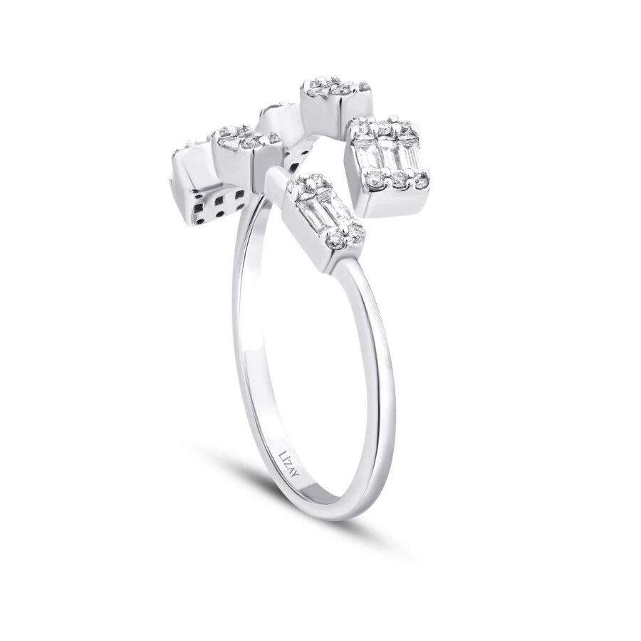 0.27 ct. Diamant Baguette Ring