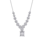 1.58 Karat Diamant Baguette Blume Set