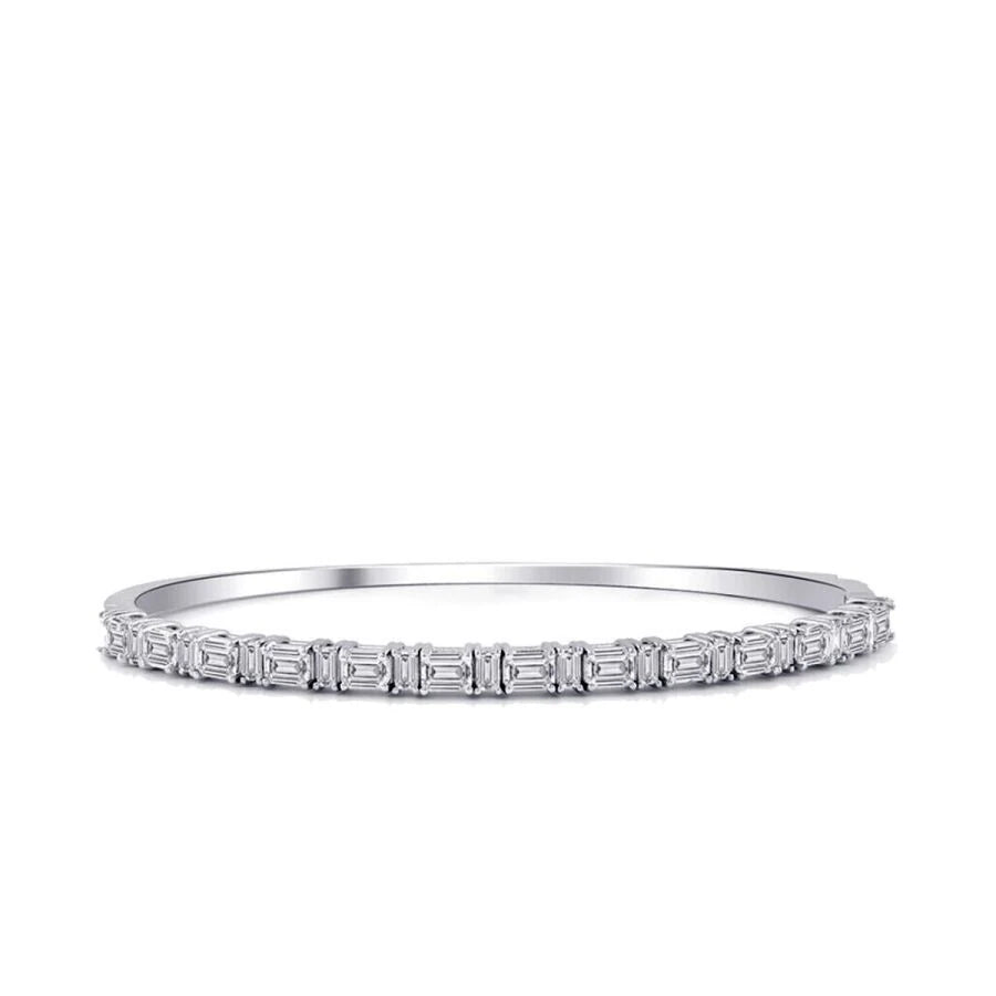 3.06 ct. Diamant Baguette Armreif
