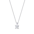 0.20 ct. Diamant Solitär Halskette