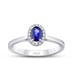 0.31 ct. Diamant Saphir Ring