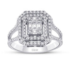 0.55 ct. Diamant Baguette Ring