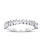 0.66 ct. Diamant Halb-Eternity Ring