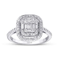 0.54 ct. Diamant Baguette Ring