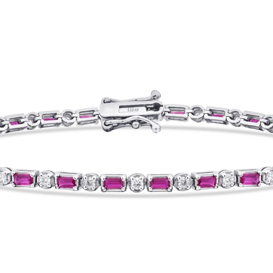 1.91 ct. Diamant Rubin Armband