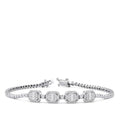 0.66 ct. Diamant Baguette Armband