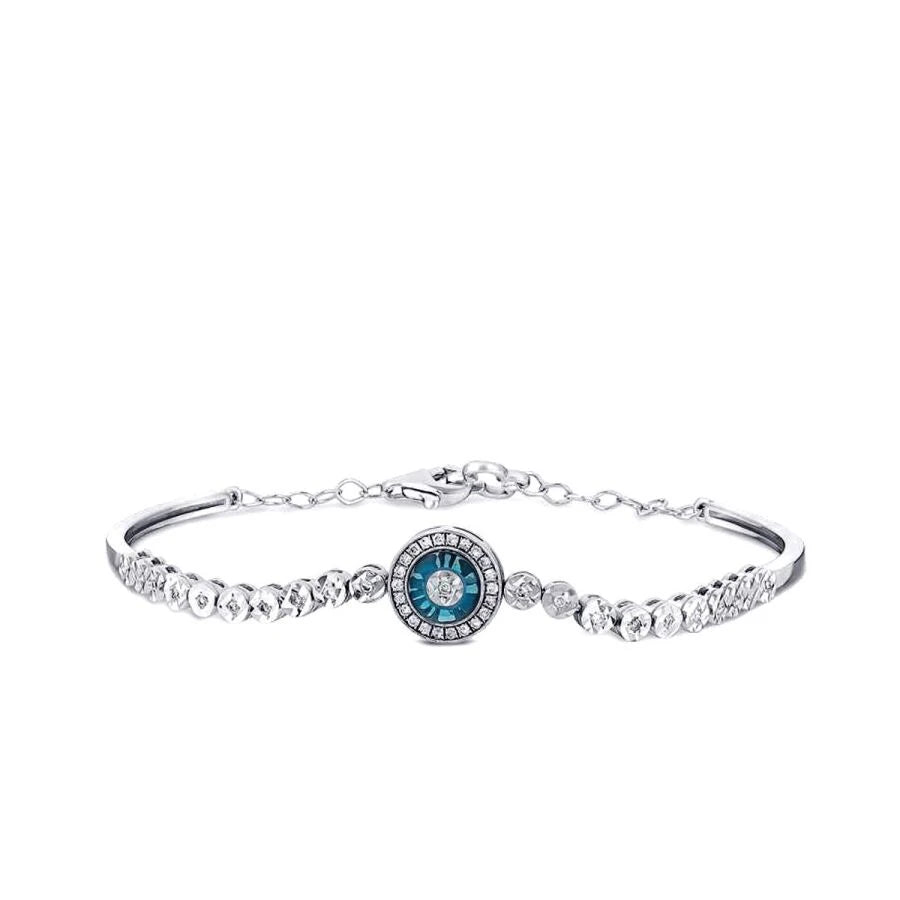 0.21 ct. Diamant Türkis Armband