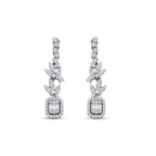 1.23 ct. Diamant Baguette Ohrringe