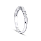 0.34 ct. Diamant Halb-Eternity Ring