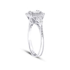 0.43 ct. Diamant Baguette Ring