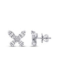 0.56 ct. Diamant Schmetterling Baguette Ohrringe