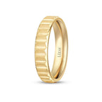 Klassischer Gold Ehering