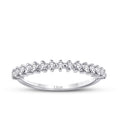 0.46 ct. Diamant Halb-Eternity Ring