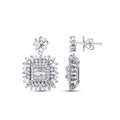 1.20 ct. Diamant Baguette Ohrringe