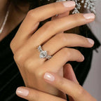 0.80 ct. Diamant Baguette Ring