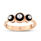 0.26 Karat Diamant Drei Stein Diamant Set