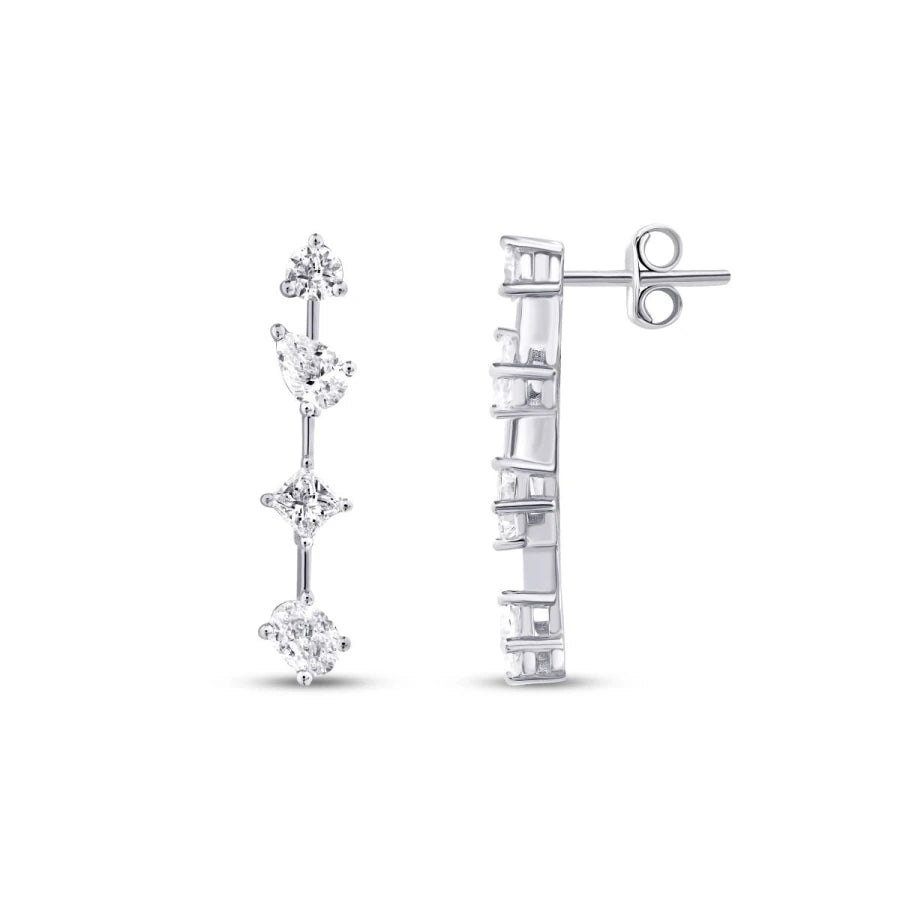 1.56 ct. Diamant Trend Ohrringe