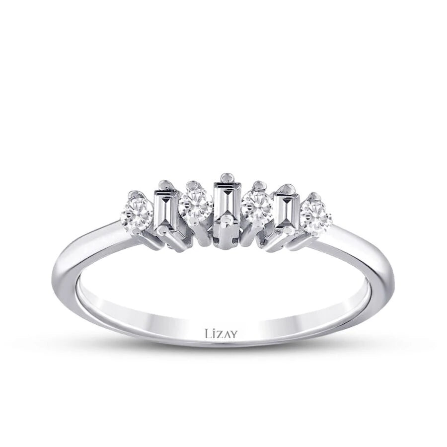 0.23 ct. Diamant Minimal Baguette Ring