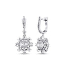 0.59 ct. Diamant Baguette Ohrringe