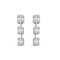 0.79 ct. Diamant Baguette Ohrringe