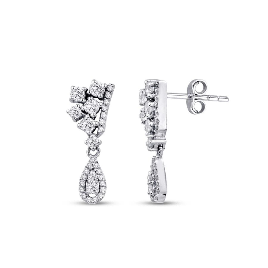 0.64 ct. Diamant Trend Ohrringe
