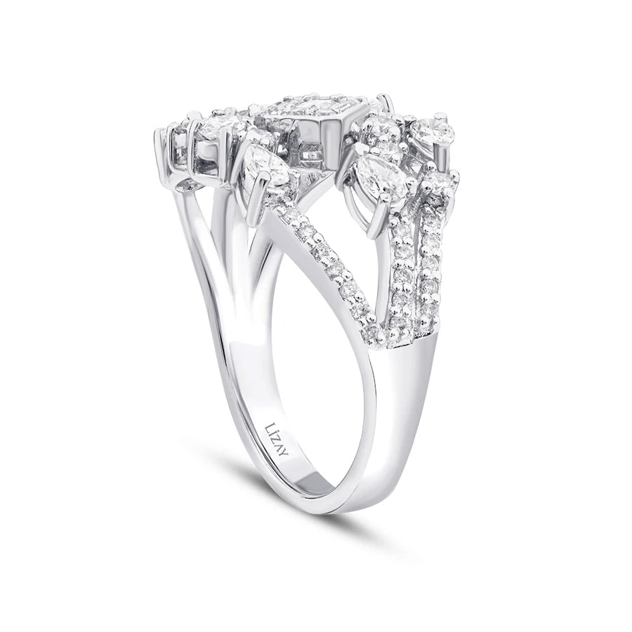 1.00 ct. Diamant Baguette Ring