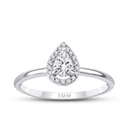 0.29 ct. Diamant Tropfen Trend Ring