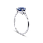 1.86 ct. Diamant Saphir Ring