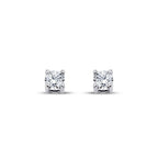 0.30 ct. Diamant Solitär Ohrringe