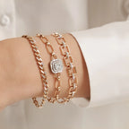0.61 ct. Diamant Baguette Armband