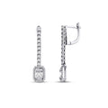 0.99 ct. Diamant Baguette Ohrringe