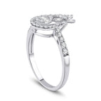 0.46 ct. Diamant Baguette Ring