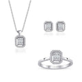 0.63 Karat Diamant Baguette Mini Set