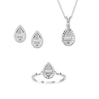 0.21 Karat Diamant Baguette Mini Set
