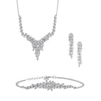 1.16 Karat Diamant Brautschmuck Set