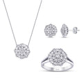 2.56 Karat Diamant Baguette Set