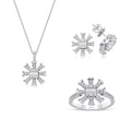 0.97 Karat Diamant Baguette Set