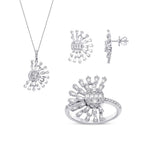 2.97 Karat Diamant Baguette Set
