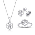 0.64 Karat Diamant Blume Trend Set