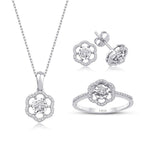 0.64 Karat Diamant Blume Trend Set