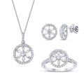 1.16 Karat Diamant Baguette Set
