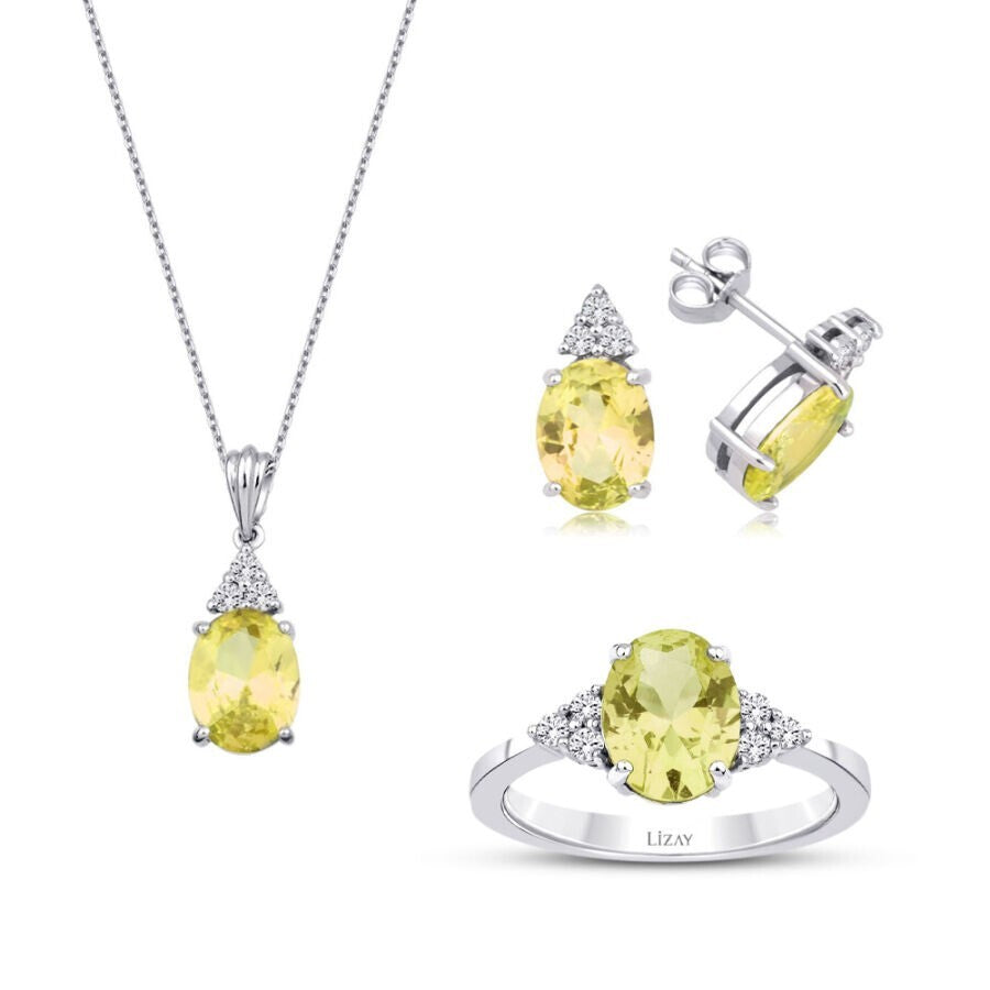 8.41 Karat Diamant Fancy Set