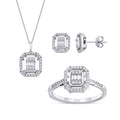 0.56 Karat Diamant Baguette Set