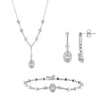 0.37 Karat Diamant Baguette Set