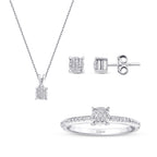 0.37 Karat Diamant Trend Solitär Set
