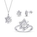 0.94 Karat Diamant Baguette Stern Set