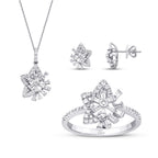 0.94 Karat Diamant Baguette Stern Set
