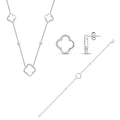 0.51 Karat Diamant Clover Set